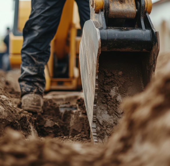 travaux tranchée assainissement