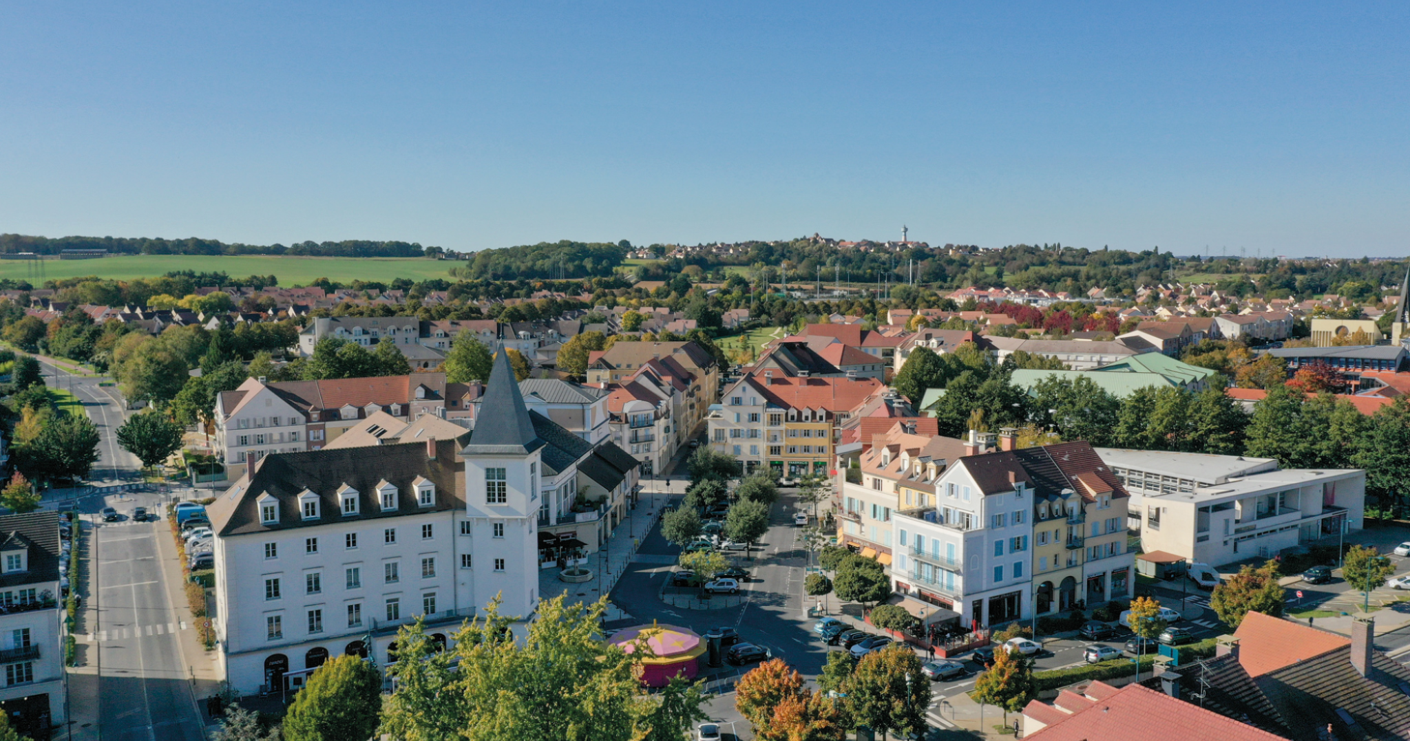 VAURÉAL VU DU CIEL