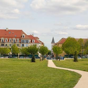 Espace de jeux aux jardin des moissons