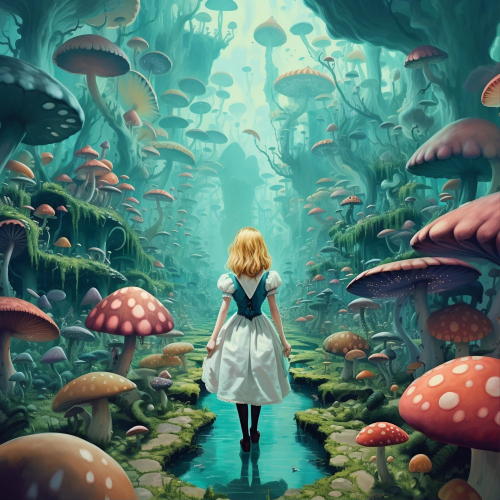 Alice et les déambulations poétiques