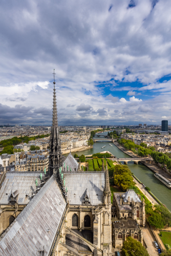 FLECHE DE NOTRE-DAME DE PARIS