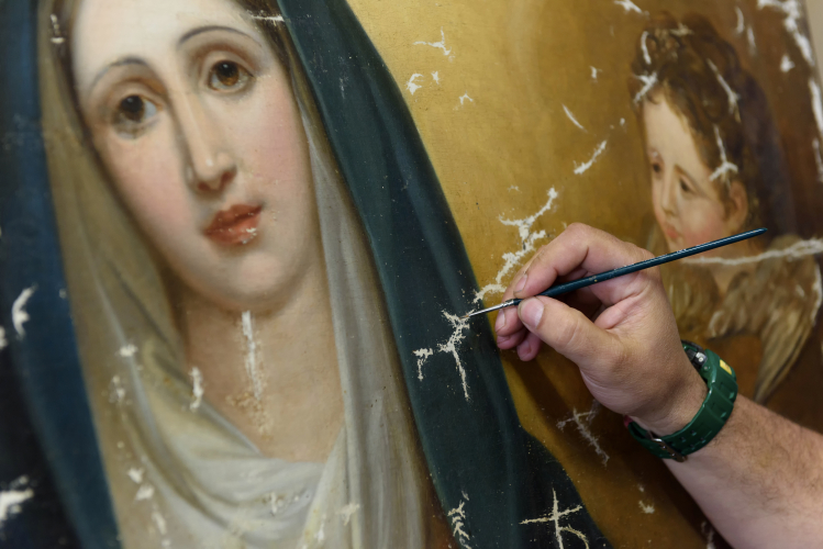 Restauration de tableaux