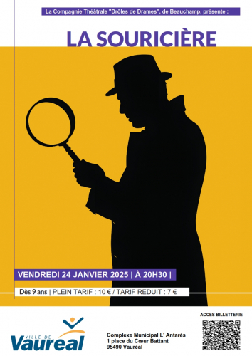 AFFICHE LA SOURICIÈRE