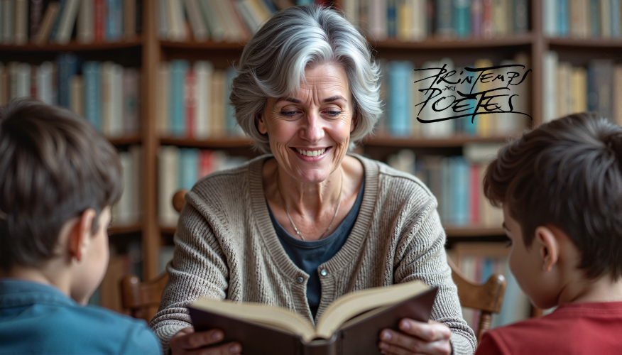 Lecture de poèmes