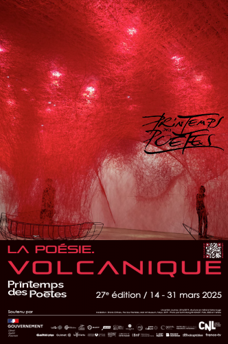 Affiche Printemps des poètes 2025