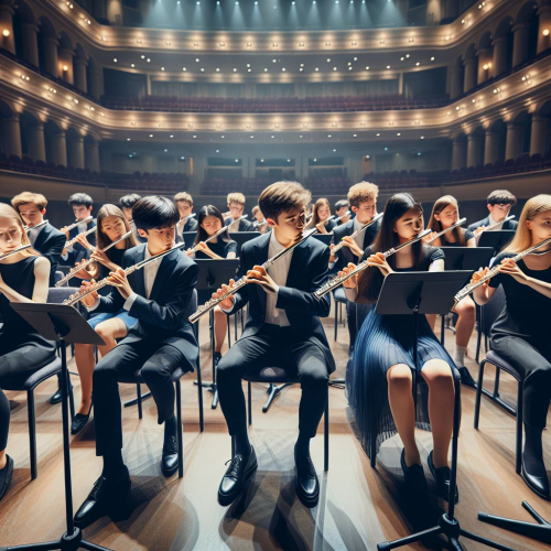 Concert de flûtistes