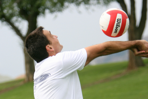 Terrain de volley