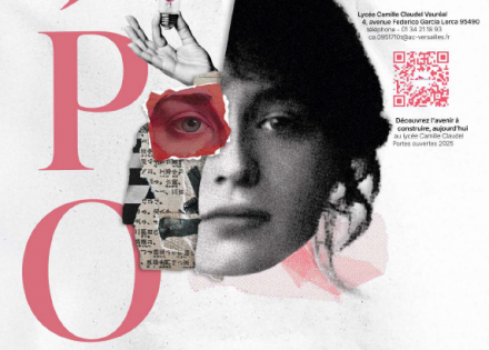 Affiche JPO Lycée Camille Claudel