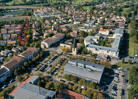 Vue place de la Fraternité